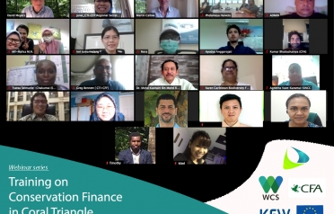 Webinar on Conservation Finance in the Coral Triangle held