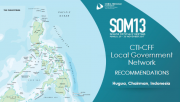 SOM 13 - Session 10 - Cross-cutting Themes Report Presentations LGN