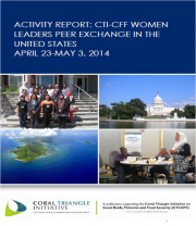 Activity Report: CTI-CFF Women Leaders Peer Exchange in The United States, April 23-May 3, 2014
